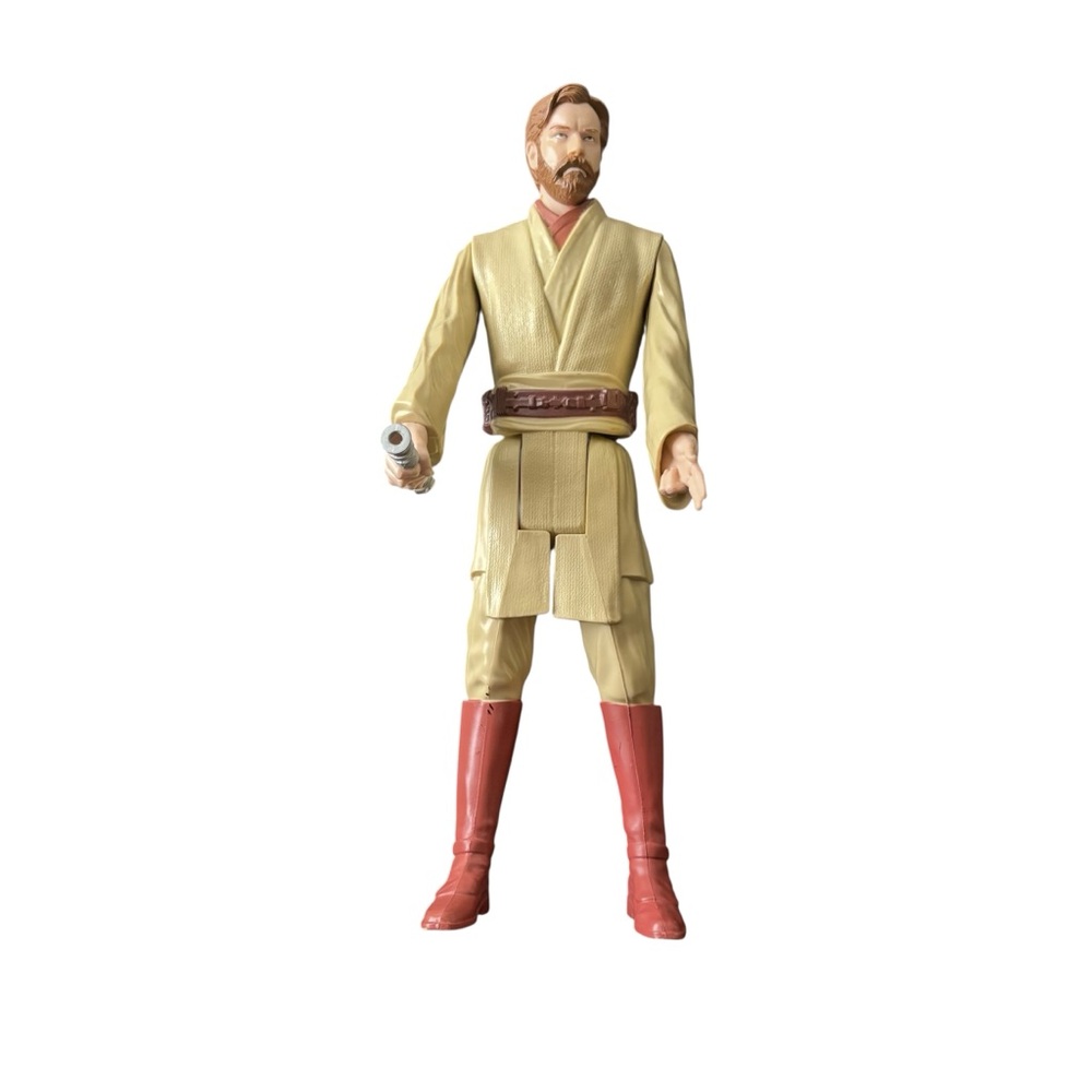 Star Wars‎ Young Obi-Wan Kenobi Jedi 11.5" Action Figure Hasbro 2013 Toy